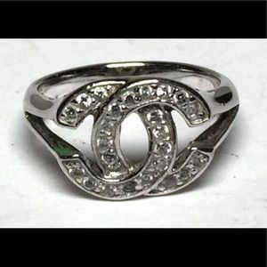 Chanel Sterling Silver Ring
